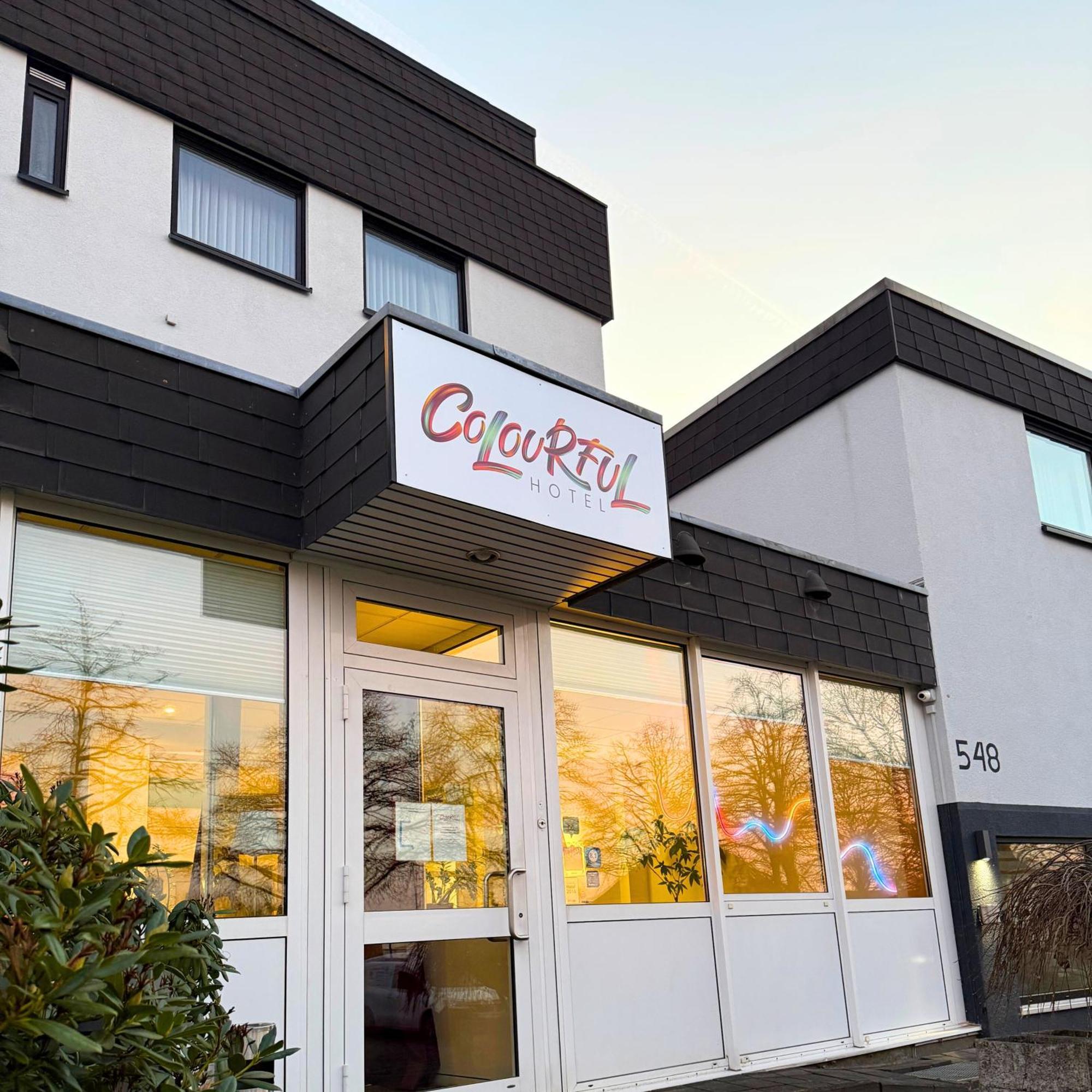 Colourful Hotel Bielefeld Exterior foto